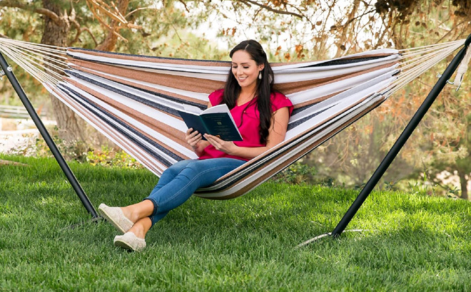 a Person on the Hammock