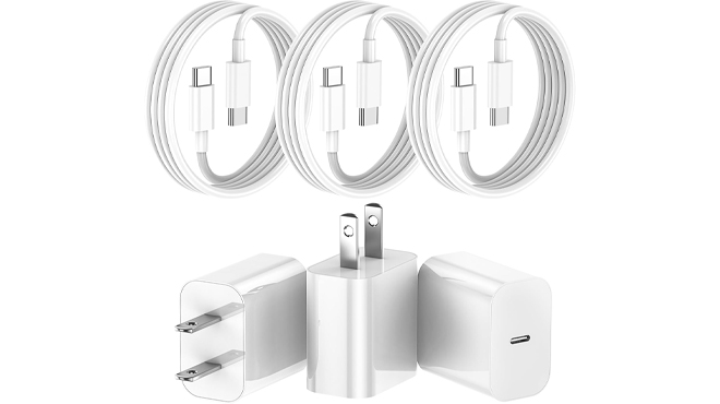 iPhone 15 Charger 3 Pack