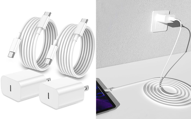 iPhone USB C Charger 2 Pack