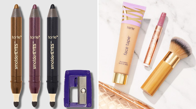 tarte SmolderEyes Silk Stick Eyeliner Trio Sharpener