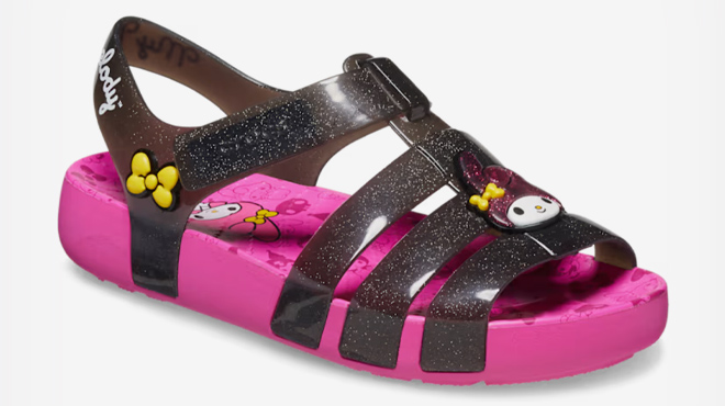 11 Crocs Kids Hello Kitty Friends My Melody Kuromi Isabella Sandals