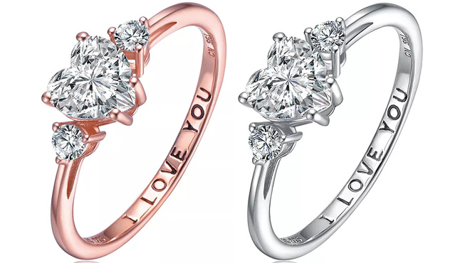 18K Rose Gold Plated Rings