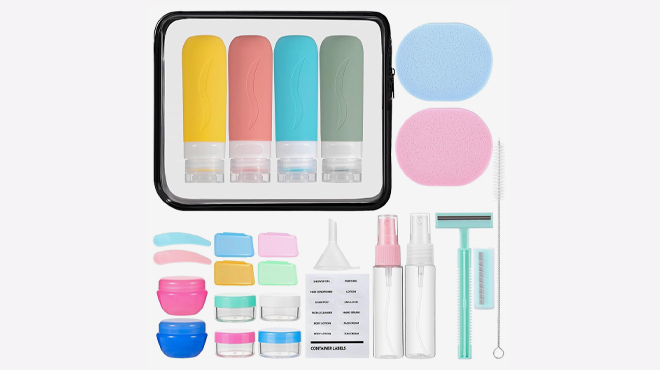 26 Pack Womens Travel Bottle Set 2