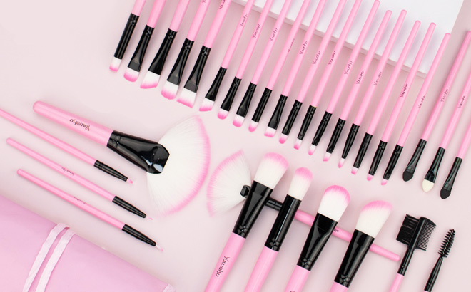 32 Piece Professional Makeup Brush Set