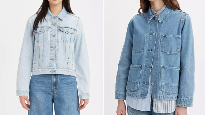 4 Levis Womens Jacket and Coat