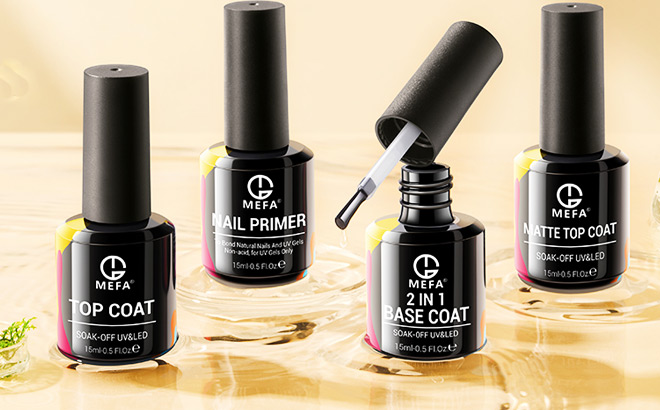 5 Piece Gel Base Coat Set