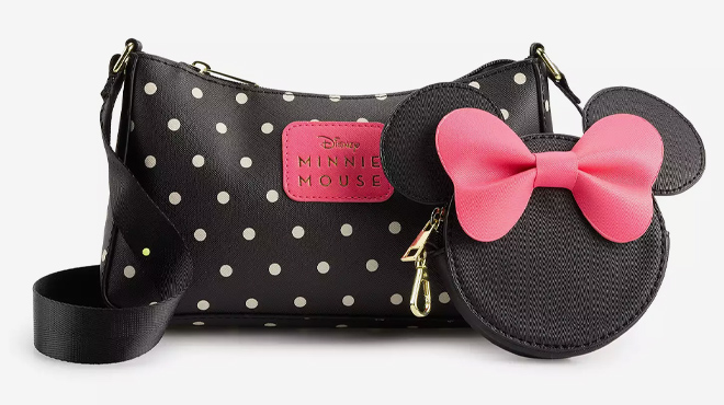 6 Disneys Minnie Mouse Crossbody Bag