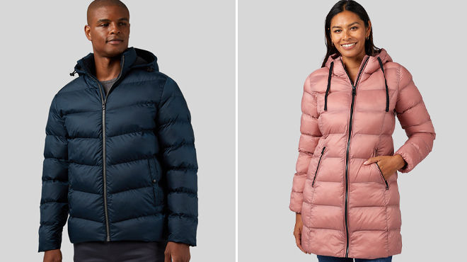 7 32 Degrees Mens Jacket and Womens Coat