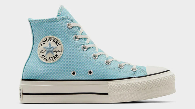 9 Converse Taylor All Star Lift Checkered Womens Shoes