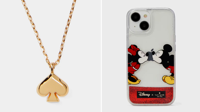 9 Kate Spade Mini Pendant and Minnie Mouse iPhone 15 Case