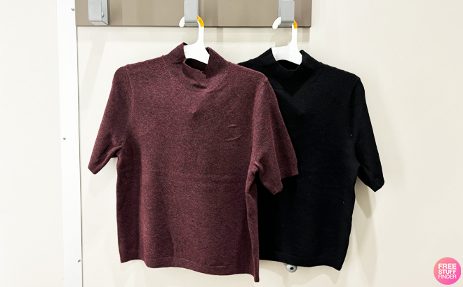 A New Day Mock Turtleneck Pullover Sweaters