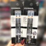 A Person Holding CoverGirl Brow and Eye Pencils at CVS