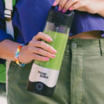 A Person Holding Magic Bullet Portable Blender