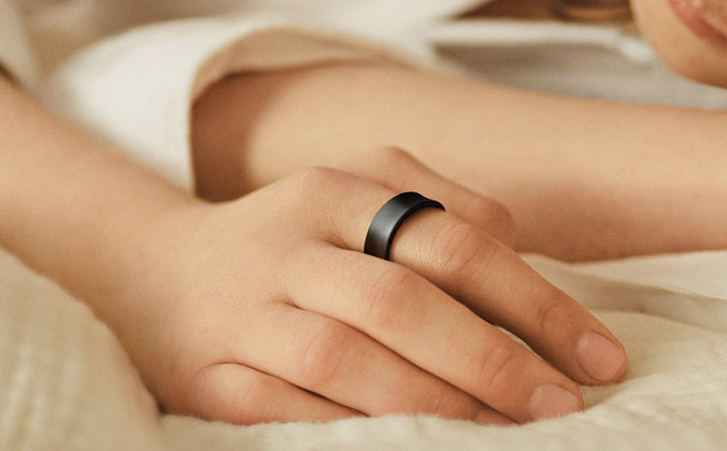 A Woman Wearing Samsung Galaxy Ring