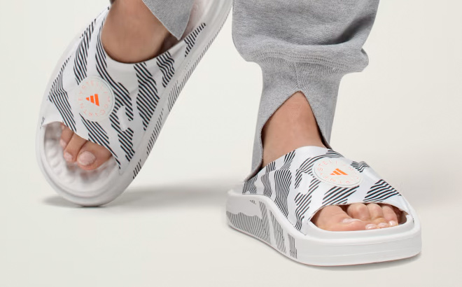 ADIDAS BY STELLA MCCARTNEY SLIDE SHOES