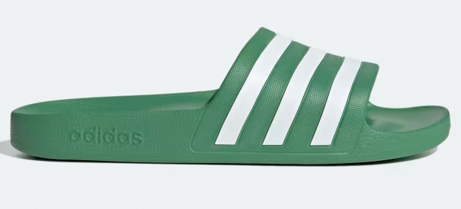 Adidas ADILETTE AQUA SLIDES GREEN