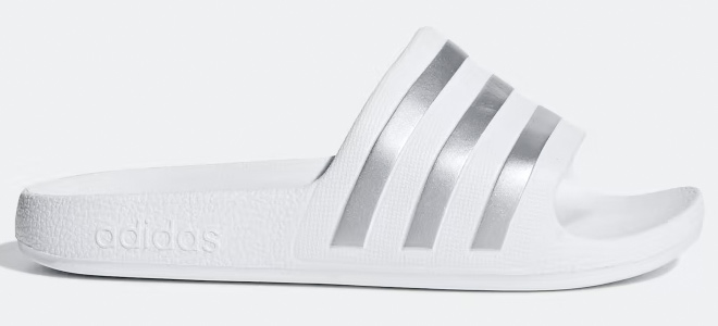 Adidas ADILETTE AQUA SLIDES WHITE