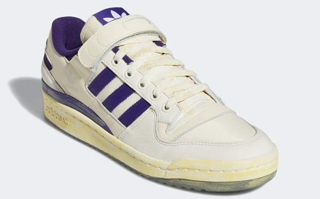 Adidas Mens Forum 84 Low Aec Shoes