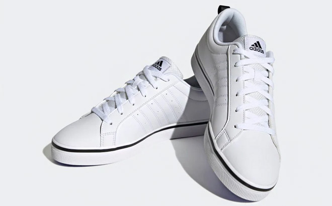 Adidas Mens vs Pace Branding Synthetic Nubuck Shoes