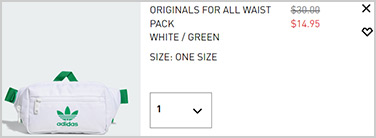 Adidas Originals For All Waist Pack Screenshot