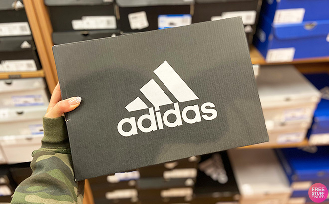 Adidas Shoe Box in Store