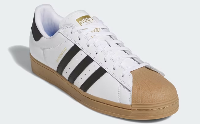 Adidas Superstar ADV Mens Shoes in Black and White