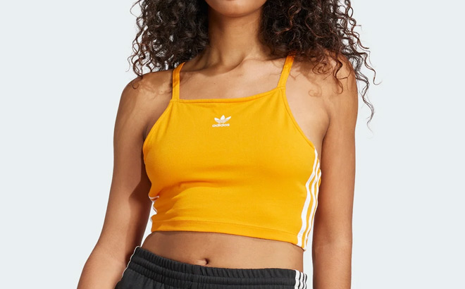 Adidas Womens Adicolor Crop Top