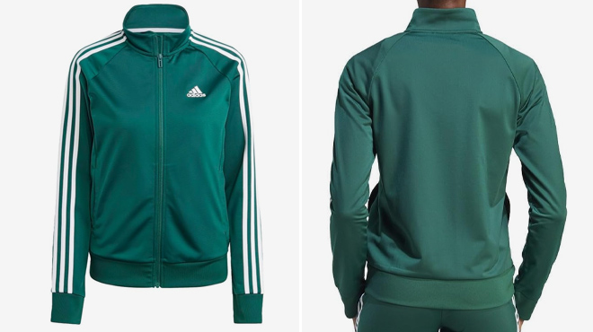 Adidas Womens Primegreen 3 Stripes Track Jackets