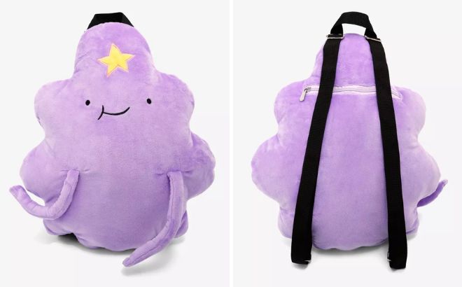 Adventure Time Lumpy Space Princess Plush Backpack