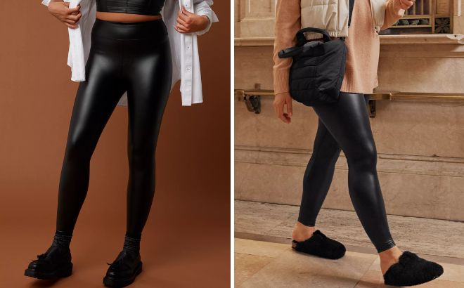 Aerie Real Luxe Faux Leather Legging