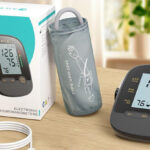 Aile Blood Pressure Monitor on the counter