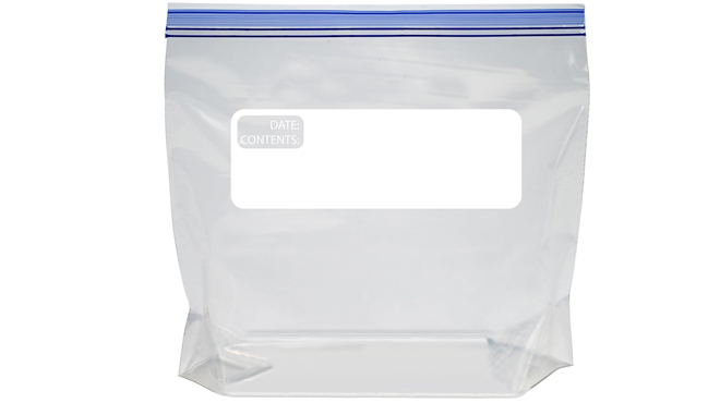 Amazon Basics Freezer Quart Bag