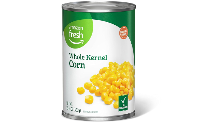 Amazon Fresh Canned Whole Kernel Corn