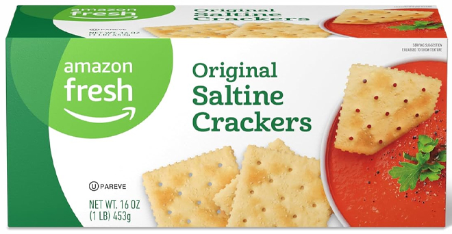 Amazon Fresh Original Saltine Crackers