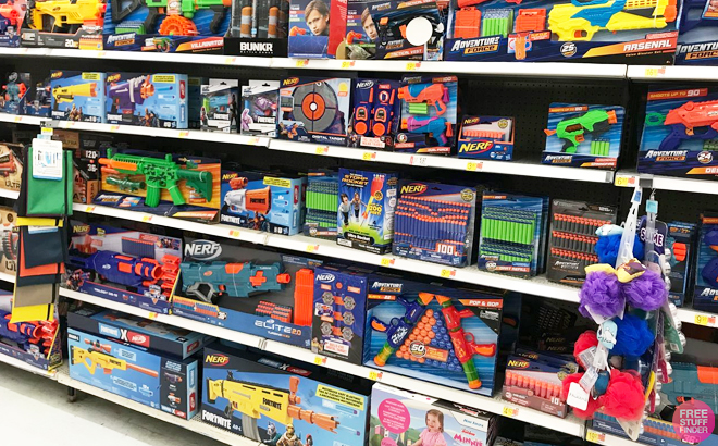 An overview of Walmart Toys Section