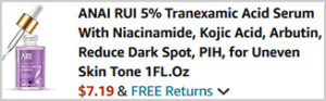 Anai Rui 5 Tranexamic Acid Serum Screenshot