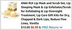 Anai Rui Lip Mask Scrub Set Screenshot