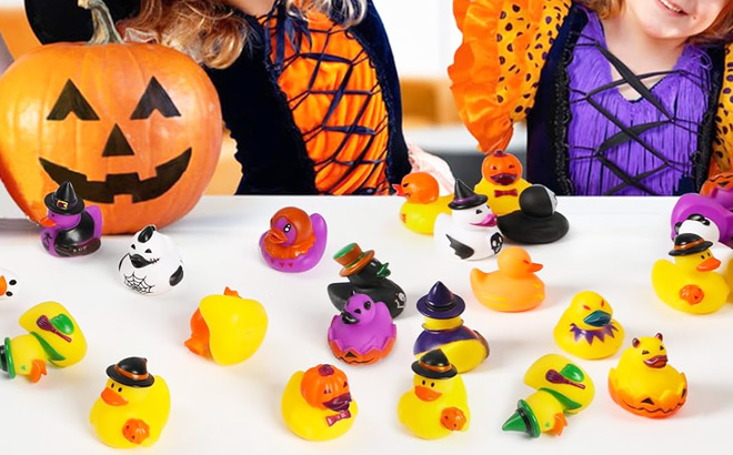 Anggiko Halloween Rubber Ducks 24 Pack