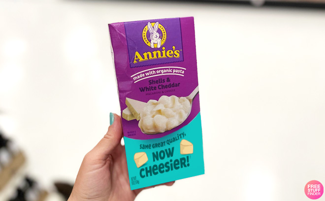 Annies cheesier Shells White Cheddar Macaroni Cheese