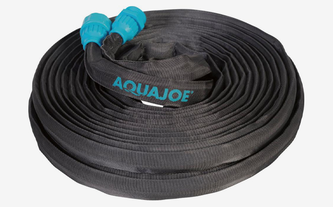 Aqua Joe 50 Foot Fiber Jacket Garden Hose