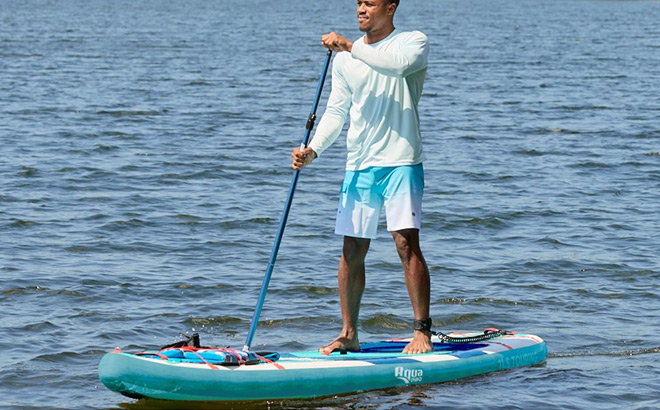 Aqua Pro Halcyon Touring Inflatable Stand Up Paddleboard