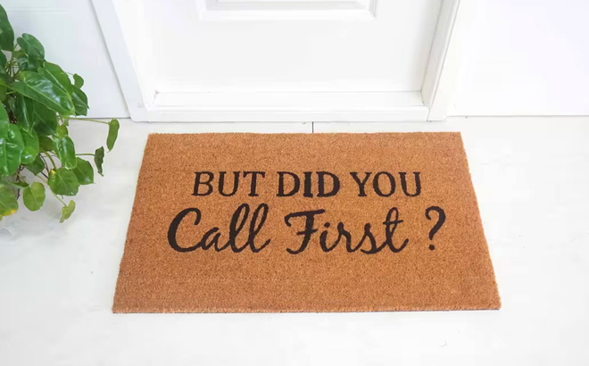 Ashland But Did you Call First Doormat