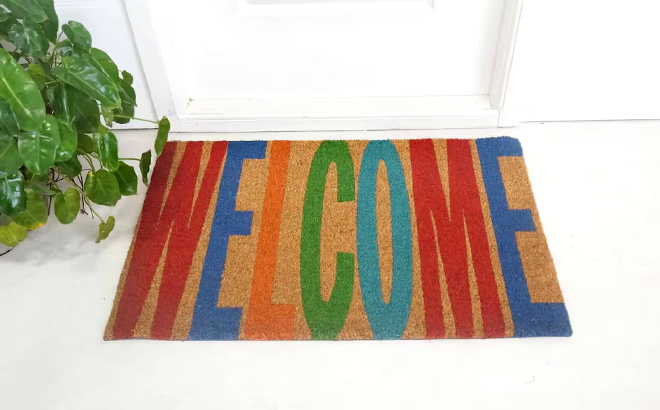 Ashland Multicolor Welcome Doormat