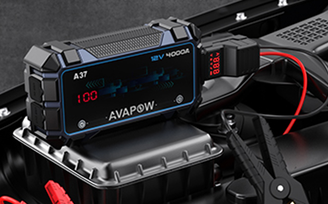 Avapow 6000A Car Battery Jump Starter