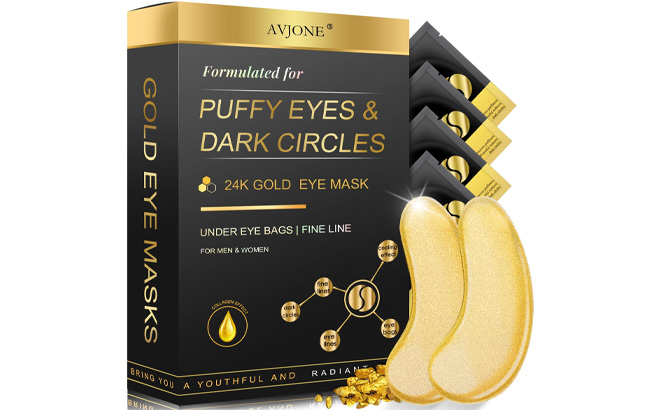 Avjone 24k Gold Eye Mask 30 Pairs