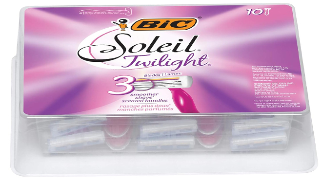 BIC Soleil Twilight Womens Disposable Razor 10 Pack