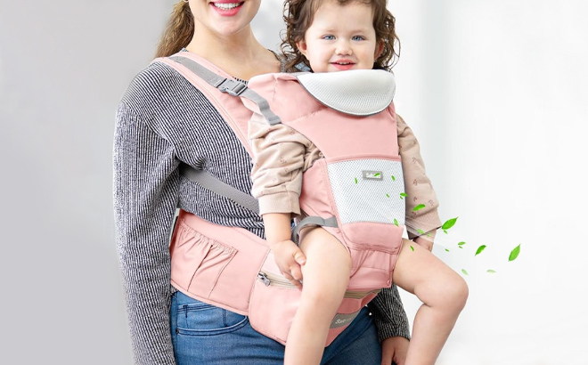 Baby Carrier with Hip Seat 3