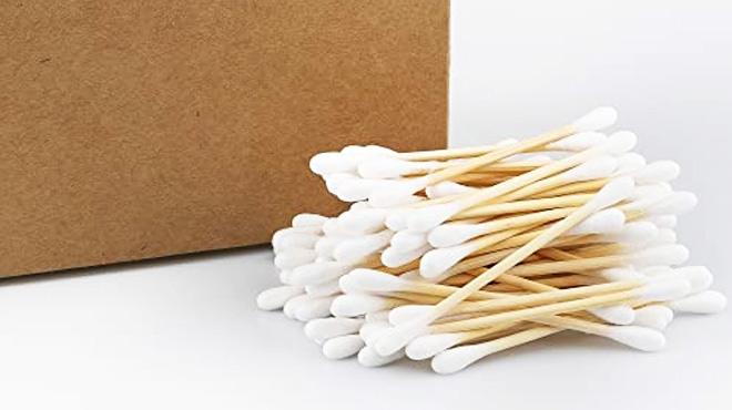 Bamboo Cotton Swabs