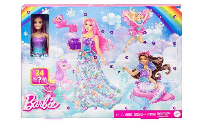 Barbie Advent Calendar with Barbie Doll