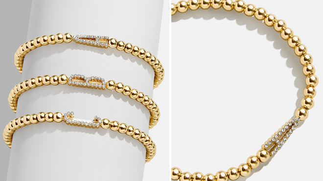 BaubleBar East West Initial Pisa Bracelet